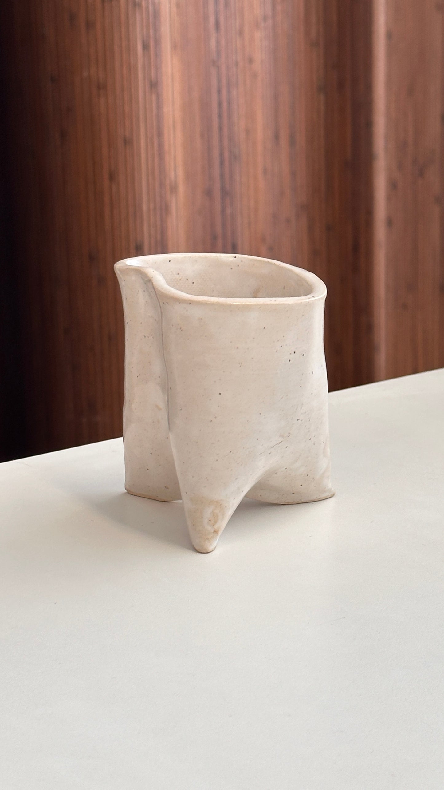 3 Footed Ceramic Vessel / Planter
