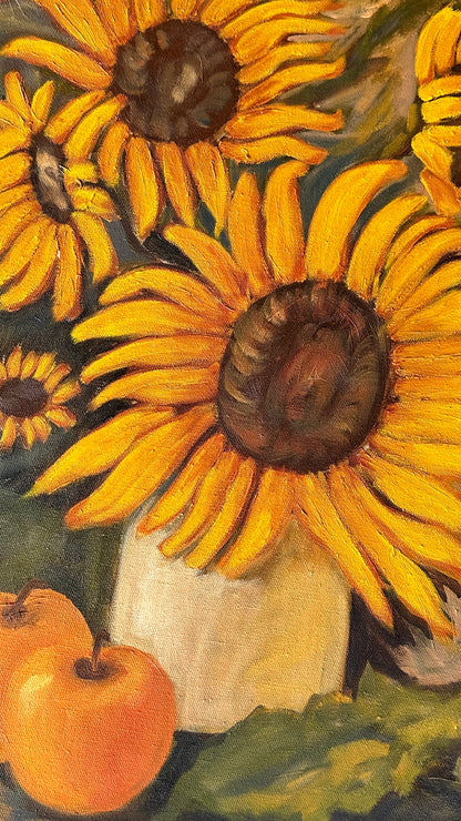Sunflower Paintings by Sterba