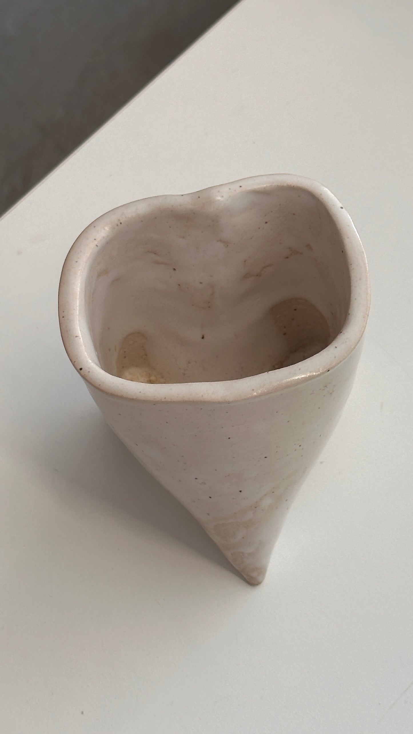3 Footed Ceramic Vessel / Planter