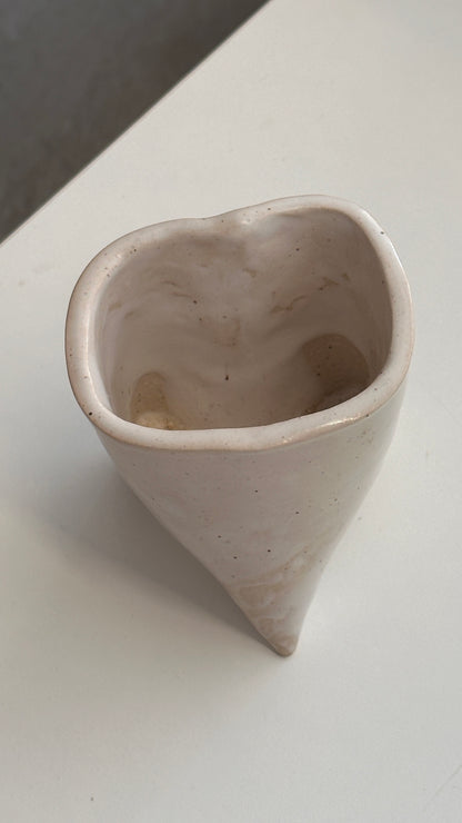 3 Footed Ceramic Vessel / Planter