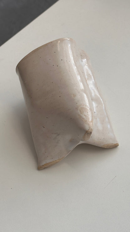 3 Footed Ceramic Vessel / Planter