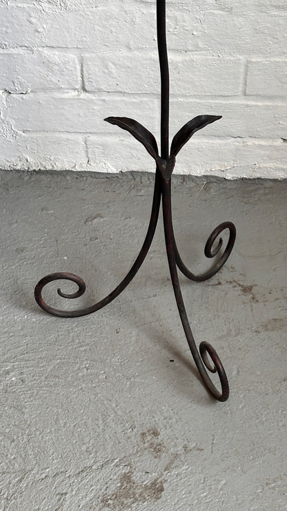Floor Standing Iron Candle Holder