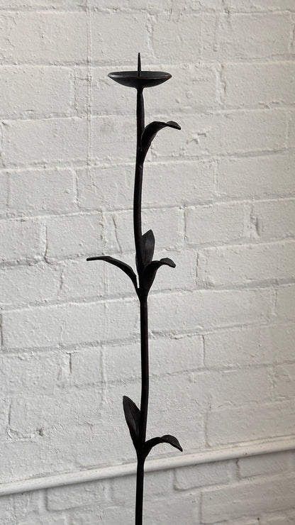 Floor Standing Iron Candle Holder