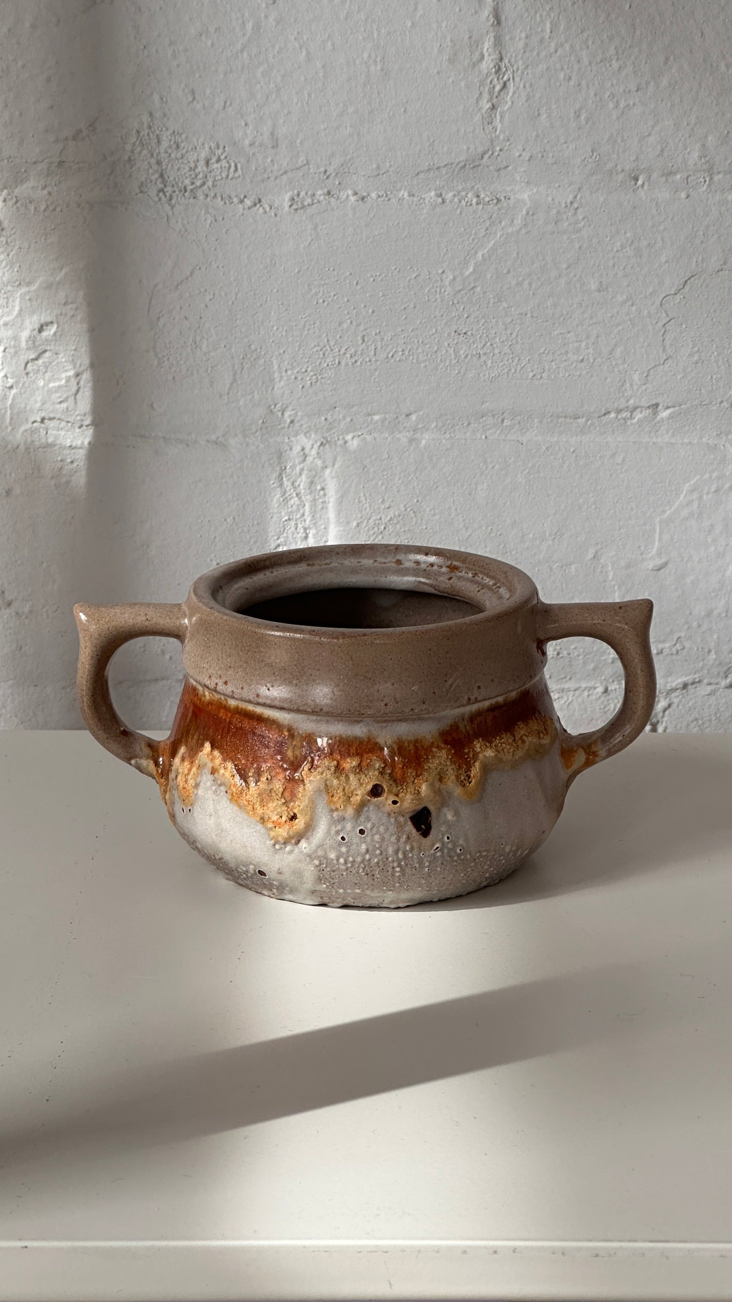 Vintage Tundra Laurentian Pottery Canada Serving Pot