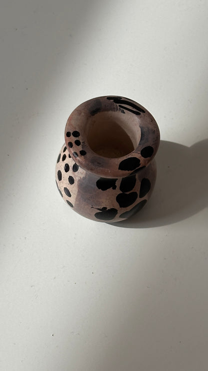 Small Decorated Stone Vase