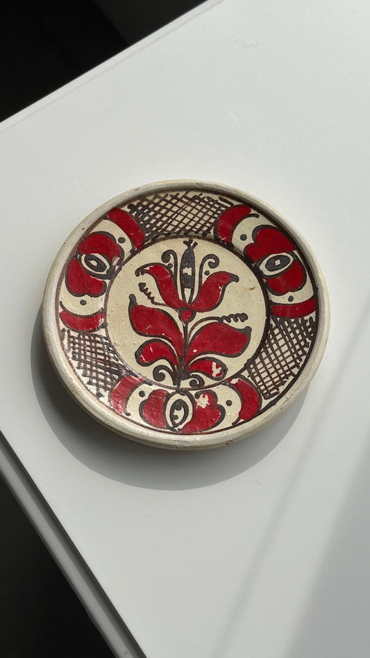 Decorated Ceramic Wall Plate