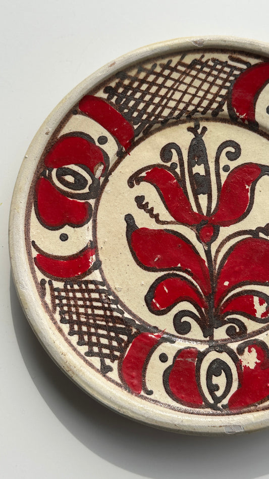 Decorated Ceramic Wall Plate