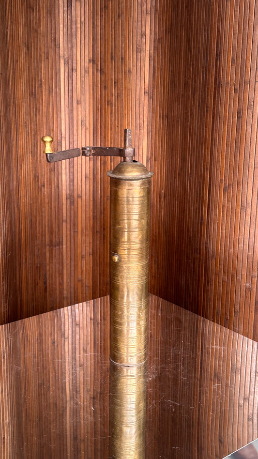 Antique Brass Coffee Grinder