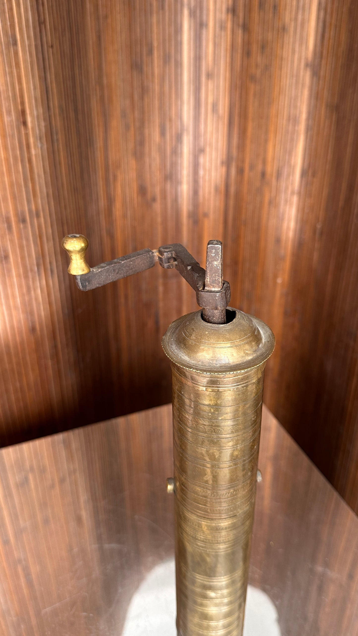 Antique Brass Coffee Grinder