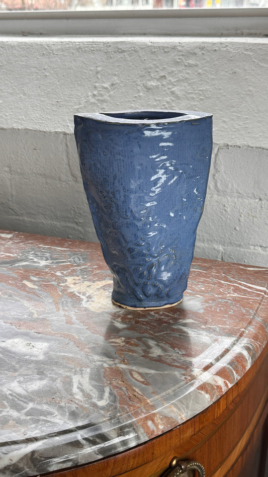 Handmade Textured Ceramic Vase