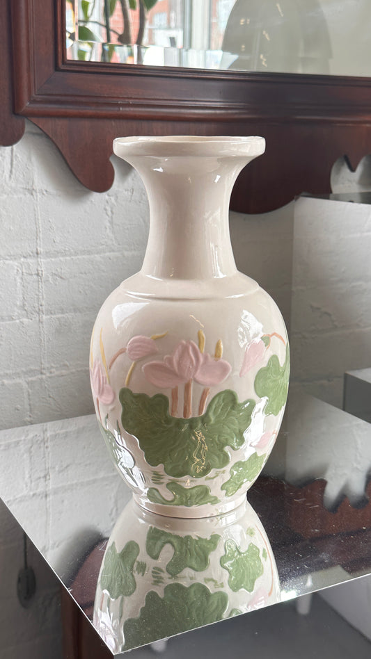 Slip Cast Ceramic Vase 1984