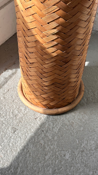 Vintage Woven Umbrella Stand