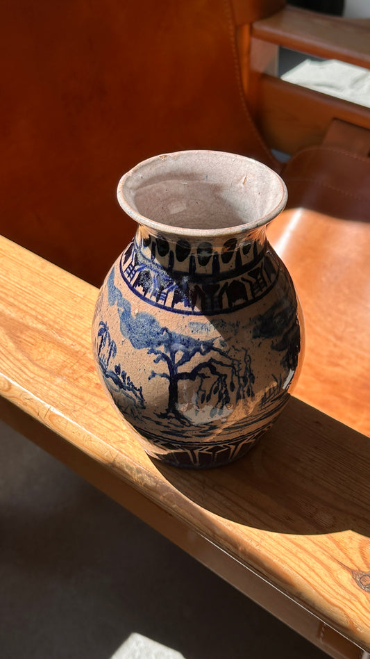 Hand Painted Ceramic Vase