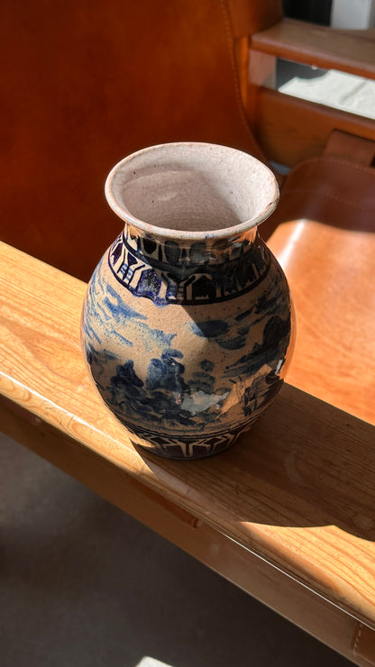 Hand Painted Ceramic Vase