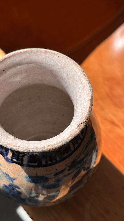 Hand Painted Ceramic Vase