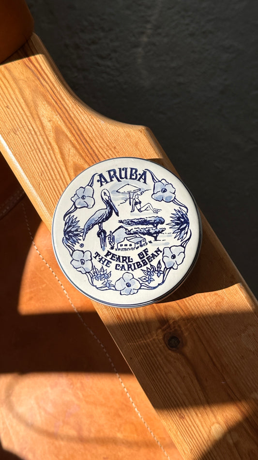 Delft Blue Ceramic Trinket Box
