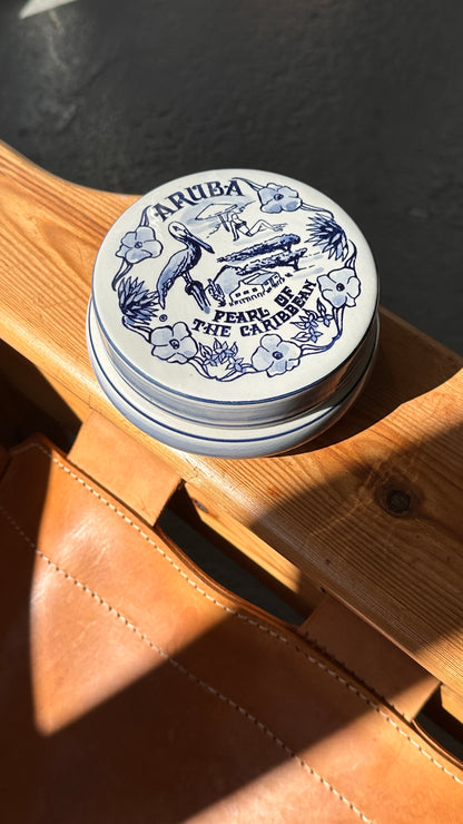 Delft Blue Ceramic Trinket Box