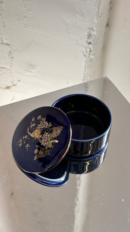 Japanese Lidded Porcelain Trinket Box