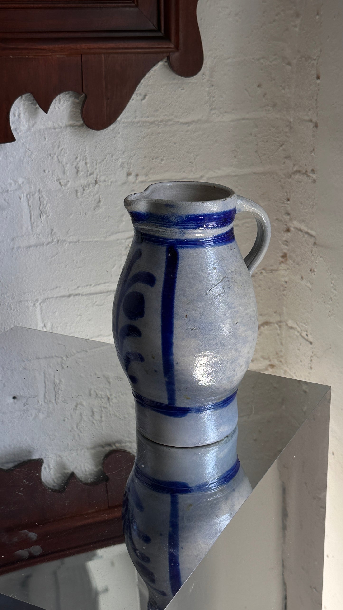 Vintage Salt Glazed Pitcher