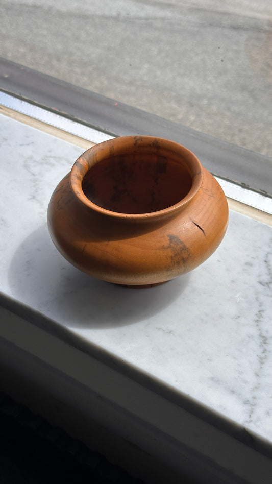 1992 Turned Wooden Bowl