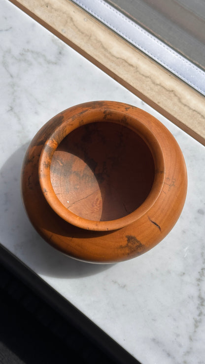 1992 Turned Wooden Bowl