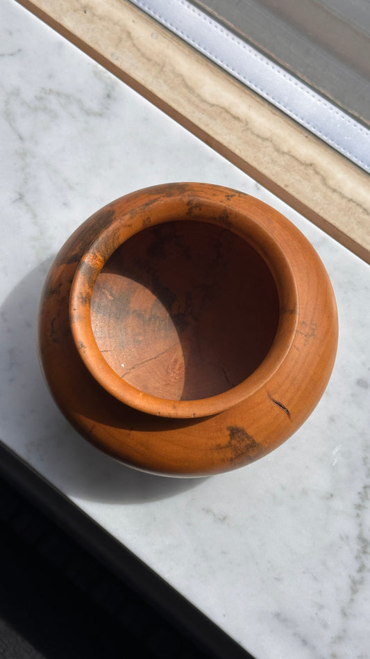 1992 Turned Wooden Bowl