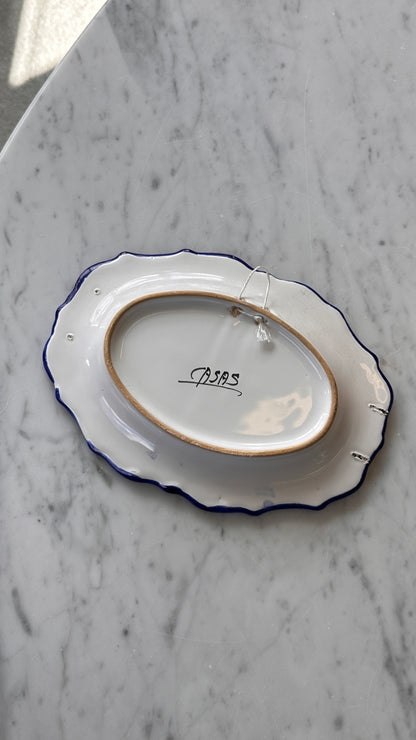 CASAS Hand Painted Fish Wall Plate