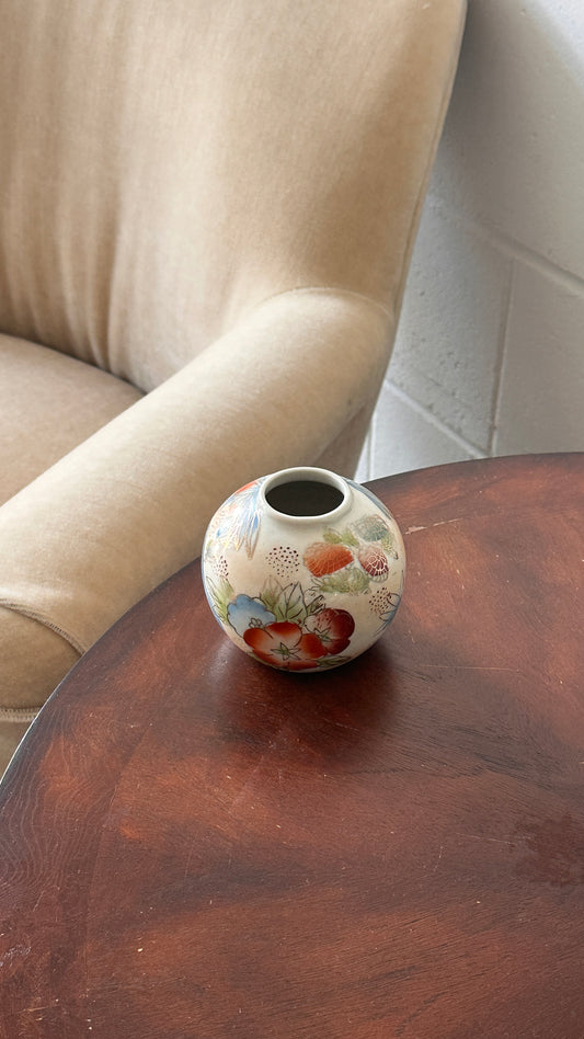 Decorated Ceramic Vase