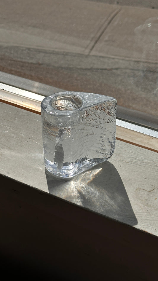 Kosta Boda 'Sweetheart' Glass Candle Holder