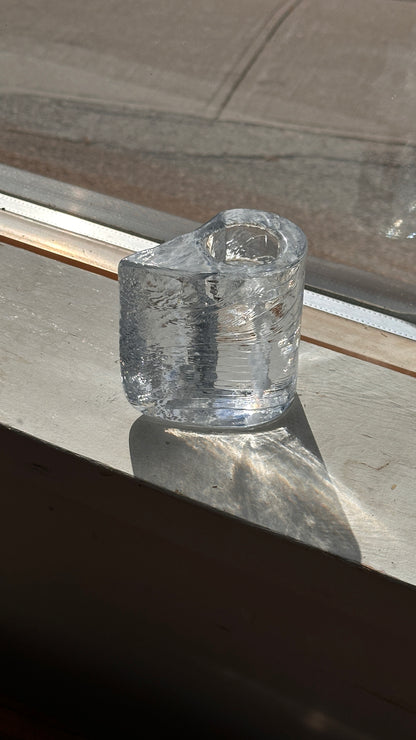 Kosta Boda 'Sweetheart' Glass Candle Holder