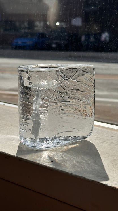 Kosta Boda 'Sweetheart' Glass Candle Holder