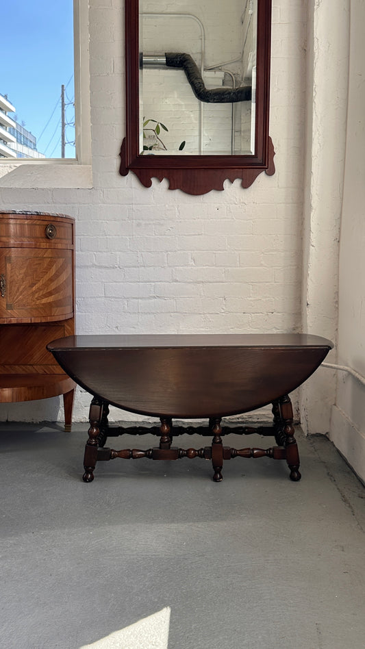 Oval Gate Leg Coffee Table